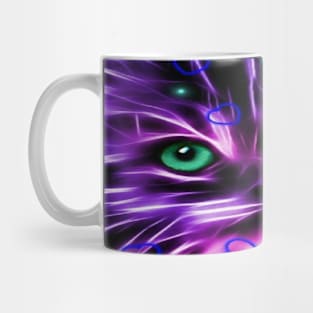 Neon Kitten Mug